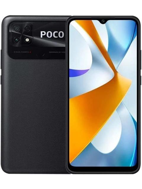 Celular Xiaomi Poco C40 64gb 4 Rom Negro Power Black